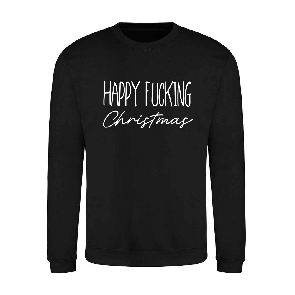 Adult Happy Fucking Christmas Jumper