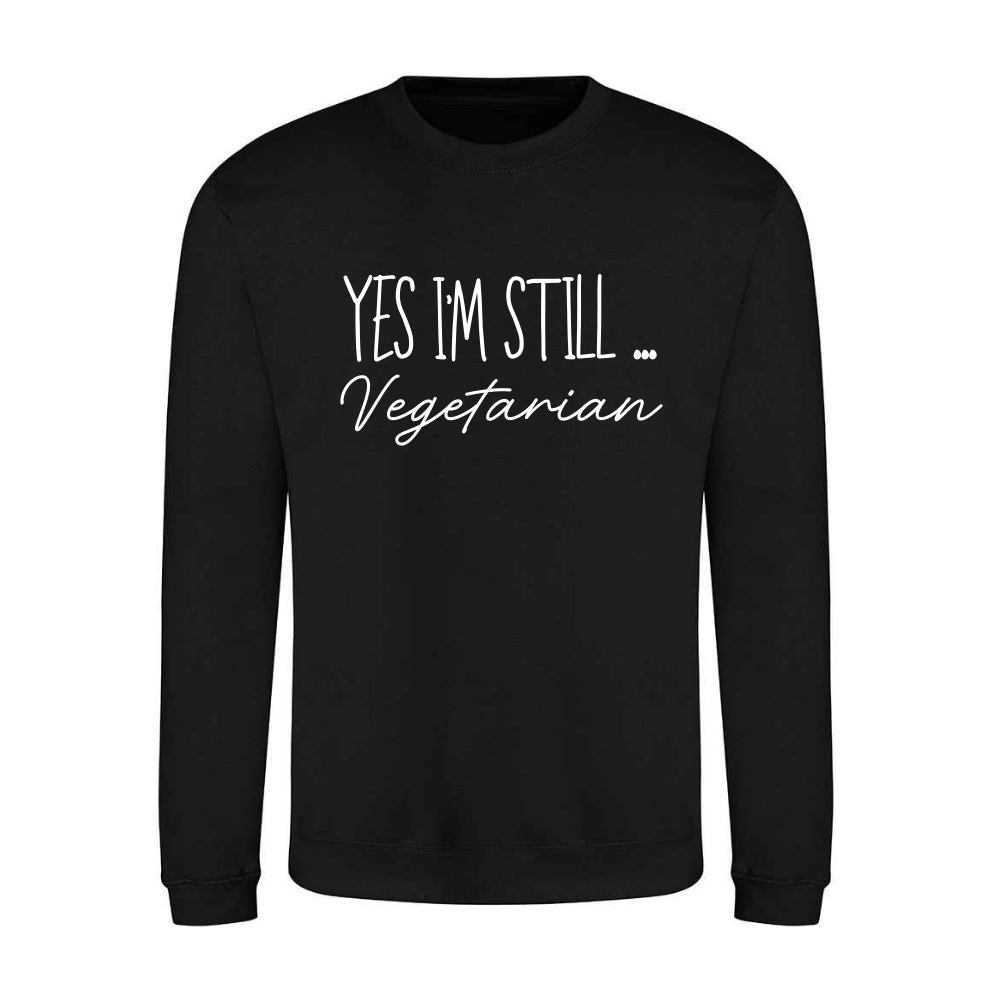 Adult Yes I'm still Vegetarian Christmas Jumper