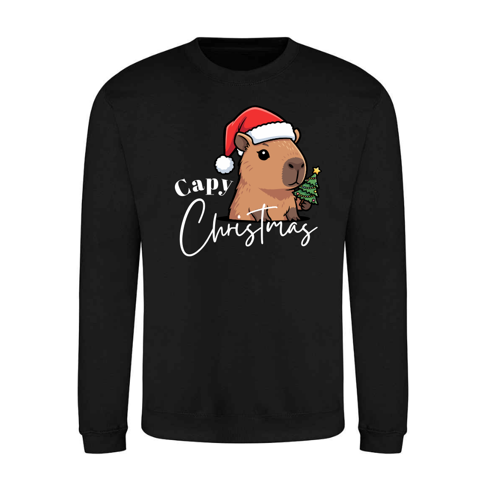 Adult Capybara Christmas Jumper