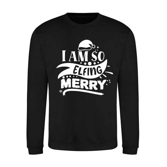 Adult Elfing Christmas Jumper