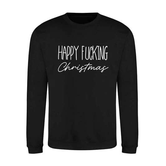 Adult Happy Fucking Christmas Jumper