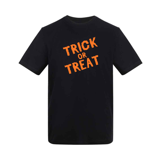 Adult Halloween Trick or Treat T-Shirt