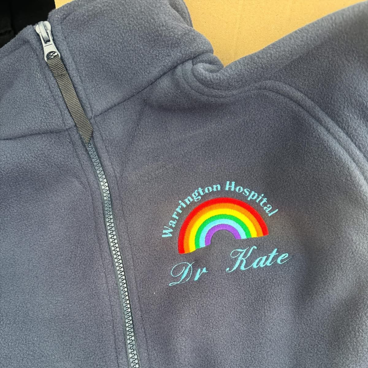 Women's Embroidered NHS Nurse Fleece