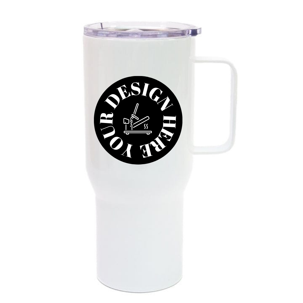 Personalised Stanley-Style Cups with Straw