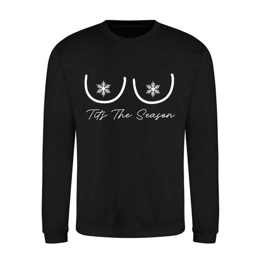 Adult Tits the Season Christmas Jumper