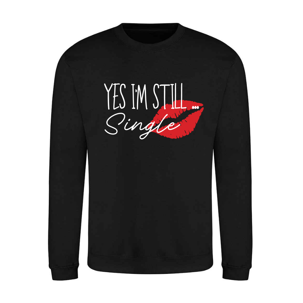 Adult Yes I'm still Single Christmas Jumper